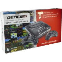 Игровая приставка Retro Genesis Modern + 300 игр (ConSkDn92)