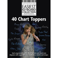 Книга с нотами Musicsales Easiest Keyboard Collection: 40 Chart Toppers AM1008139
