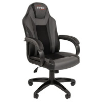 Кресло офисное Brabix Tanto GM-171 черный/серый (532574)