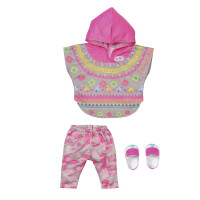 Одежда для кукол Zapf Creation Baby born Комплект с пончо 830-161