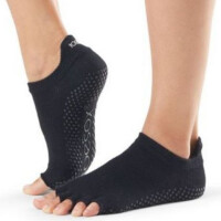Нескользящие носки ToeSox Low Rise S Черный (S01925BLK\BK-OS-CR)