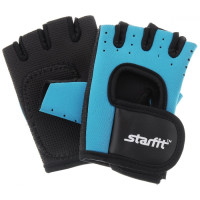 Перчатки для фитнеса Starfit SU-108 синий/черный XL