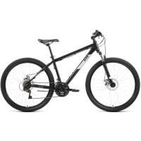 Велосипед Altair AL 27.5 D, 2022г, рост 17, черный/серебристый RBK22AL27228