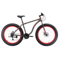 Велосипед Black One Monster 26 D (H000013922) 18 серый/вишне