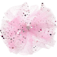 Заколка Bradex Бант с блестками розовый (AS1431)