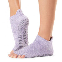 Нескользящие носки ToeSox Low Rise S Серо-лиловый (S01925HPU\HN-OS-CR)