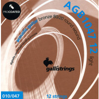 Струны для акустической гитары Galli Strings AGB1047-12