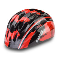 Шлем защитный NovaSport HB10 черный/красный