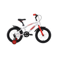 Велосипед Stark 2019 Foxy 16 белый/красный/серый H000013