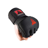 Перчатки для единоборств Throwdown Gel Handwraps TDGELHW2 черный/красный