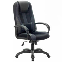 Кресло офисное Brabix Rapid GM-102 черный/серый (532105)