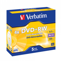 Диск DVD+RW Verbatim 4.7GB 43229