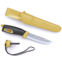 Нож Mora Companion Spark (13573) черный/желтый