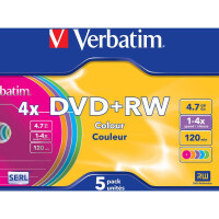 Диск DVD+RW Verbatim 4.7GB 43297