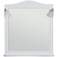 Зеркало Rush Devon 105 белый матовый (DEM750105W)