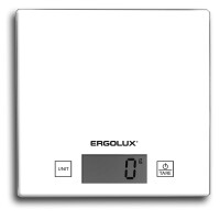 Весы кухонные Ergolux ELX-SK01-С01 белый