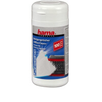 Влажные салфетки для очистки пластика Hama H-42210
