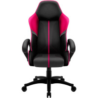 Кресло игровое ThunderX3 BC1 Boss Fuchsia серый/розовый