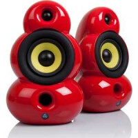 Полочная акустическая система Podspeakers SmallPod Bluetooth, red