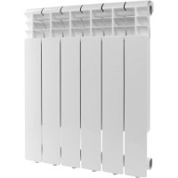 Радиатор отопления Almente AL 500/100 A11 серый квадрат 6 секций