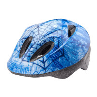 Шлем защитный NovaSport MV-5 белый-голубой/паутинка