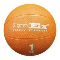 Медбол INEX Medicine Ball 1 кг оранжевый