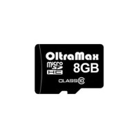 Карта памяти OltraMax MicroSDHC 8GB Class10