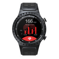 Умные часы Geozon Sprint G-SM02BLKR черный/красный