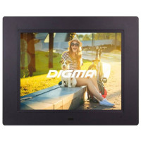Цифровая фоторамка Digma PF-833 черный