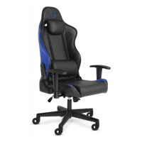 Кресло игровое WARP Sg черный/синий