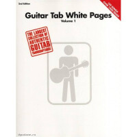 Песенный сборник Musicsales Guitar Tab White Pages