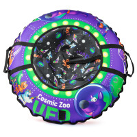 Тюбинг Cosmic Zoo Ufo фиолетовый волк