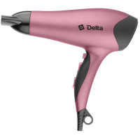 Фен Delta DL-0927 черный/розовый