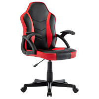 Кресло офисное Brabix Shark GM-203 черный/красный (532512)