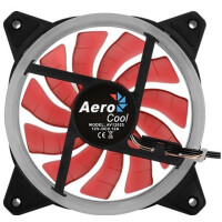 Вентилятор Aerocool Rev Red 120