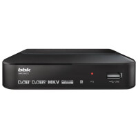 Тюнер DVB-T BBK SMP018HDT2 черный