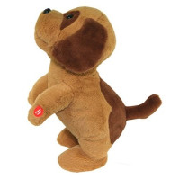 Поющая игрушка Ваш Подарок Ласковый щенок (YCEV-0214) коричневый