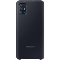 Чехол Samsung Galaxy A51 Silicone Cover черный (EF-PA515TBEGRU)
