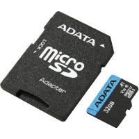 Карта памяти A-Data MicroSDHC 128GB Class10 UHS-I A1 + адаптер