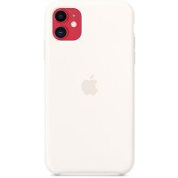 Чехол для Apple iPhone 11 Silicone Case White MWVX2ZM/A