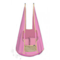 Качели-гамак Belon Familia Ка-002-Pink С подушками