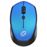 Мышь Oklick 488MW черный/синий