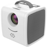 Мини-проектор Digma DiMagic Kids plus battery DM003 белый/серый