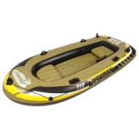 Надувная лодка JILONG Fishman 350 Set (весла+насос) темнозеленый