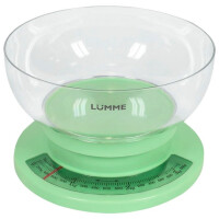 Весы кухонные Lumme LU-1303 зеленый