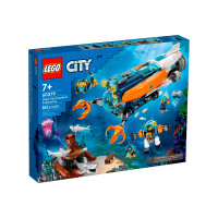 Конструктор Lego City Глубоководная исследовательская подводная лодка (60379)