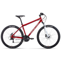 Велосипед Forward Sporting 27,5 3.2 HD темно-красный/серебро 19" RBK22FW27881