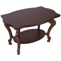 Журнальный стол Мебелик Берже 1 темно-коричневый