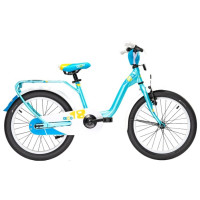 Велосипед S'cool Nixe 18 2017 alloy light blue
