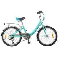 Велосипед Novatrack Ancona 20 (2018) зеленый (124564)